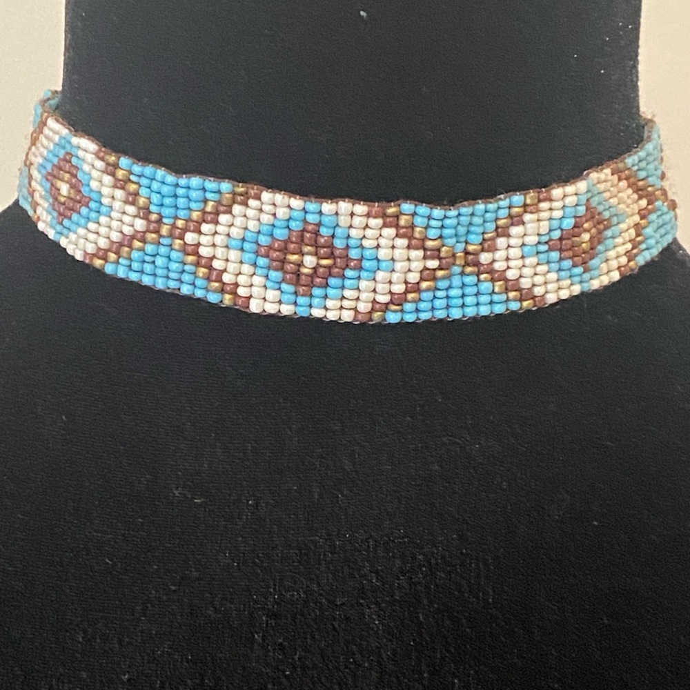Free people boho gypsy Ibiza native choker excellent